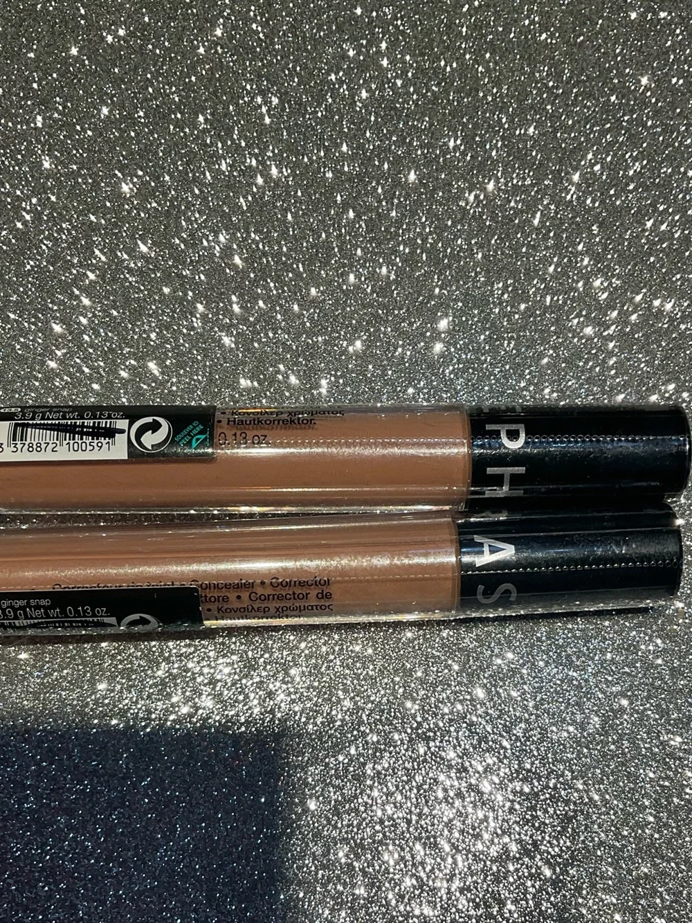2- NEW SEPHORA Bright Future Gel Serum Concealer #13.5 GINGER SNAP sealed